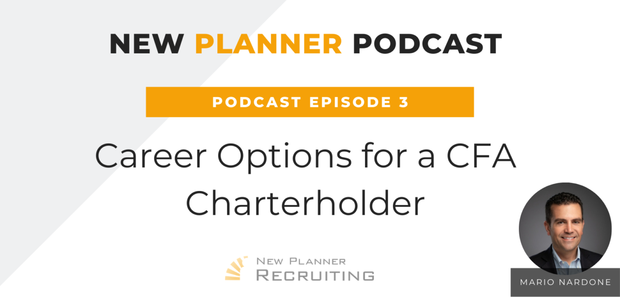Ep #03: Career Options for a CFA Charterholder with Mario Nardone